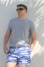 Pantaloncino Cefalù Blu - Wasabi Beachwear