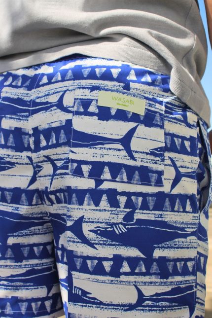 Pantaloncino Cefalù Blu - Wasabi Beachwear
